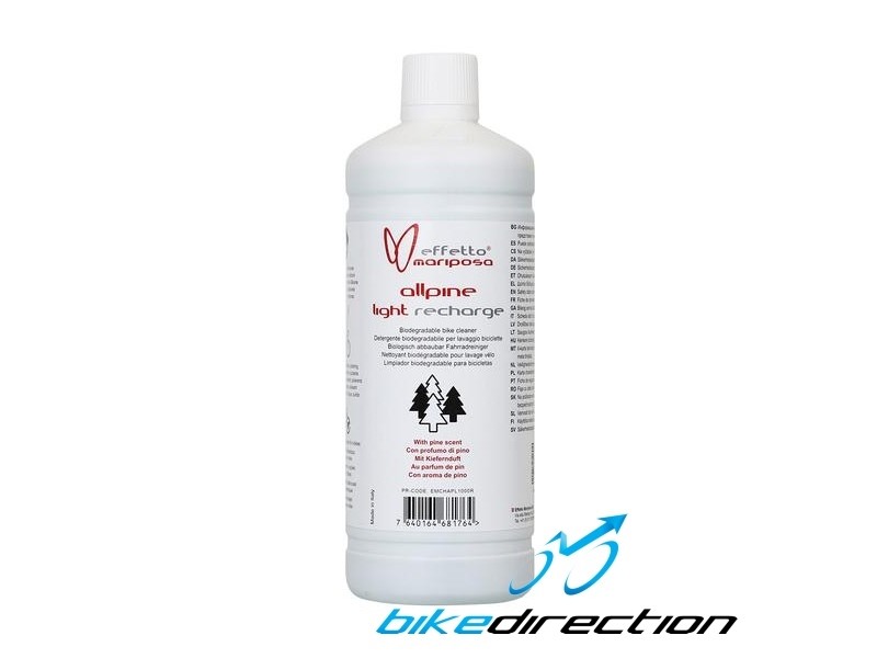 allpine-light-ricarica-effetto-mariposa-sgrassante-pulitore-muccoff-Bike-Direction