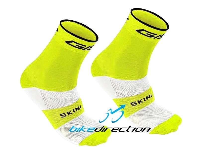 calzini-estivi-giallo-fluo-bici-gist-skinfit-leggeri-socks-yellow-Bike-Direction