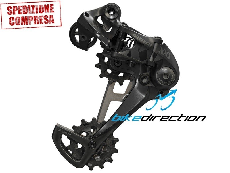 cambio-EAGLE-SRAM-XX1-nero-12V-X-Horizon-schwarz-black-rear-MTB-Bike-Direction