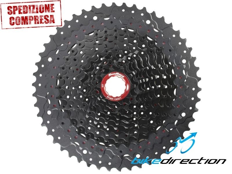 cassetta-mz903-pignoni-11-51-12V-nera-black-sram-corpetto-xd-Bike-Direction