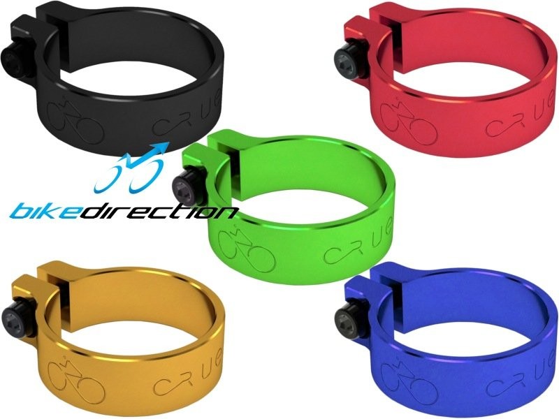 collarino-colorato-reggisella-cruel-rosso-oro-verde-blu-leggero-Bike-Direction