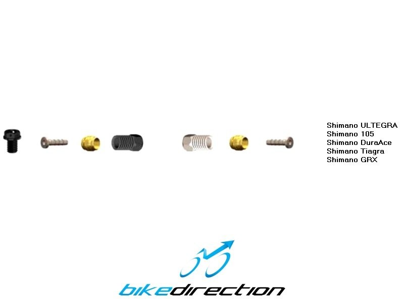 connettori-tubo-freno-disco-SHIMANO-ultegra-105-Tiagra-DureACE-GRX-raccordi-Bike-Direction