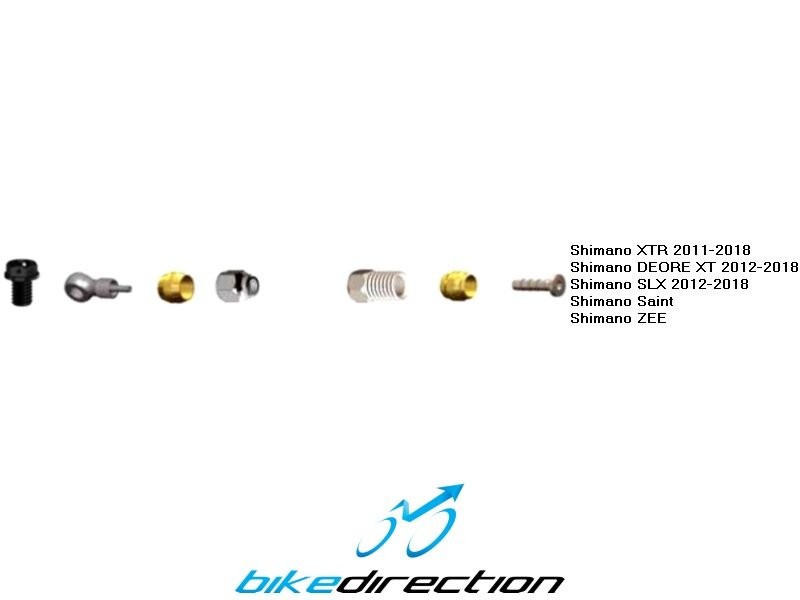 connettori-tubo-freno-SHIMANO-SAINT-zee-XTR-XT-SLX-raccordi-Bike-Direction