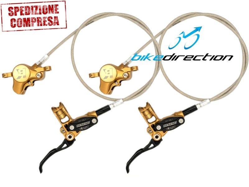 Freni-Braking-disco-FIRST-gold-oro-Bike-Direction