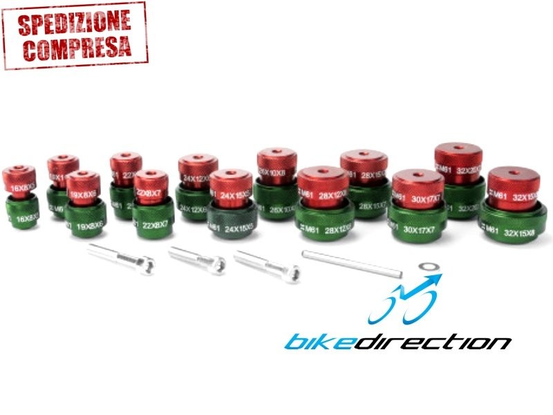 kit-attrezzi-montaggio-cuscinetti-smontaggio-movimento-centrale-pressa-M61-Leonardi-Bike-Direction