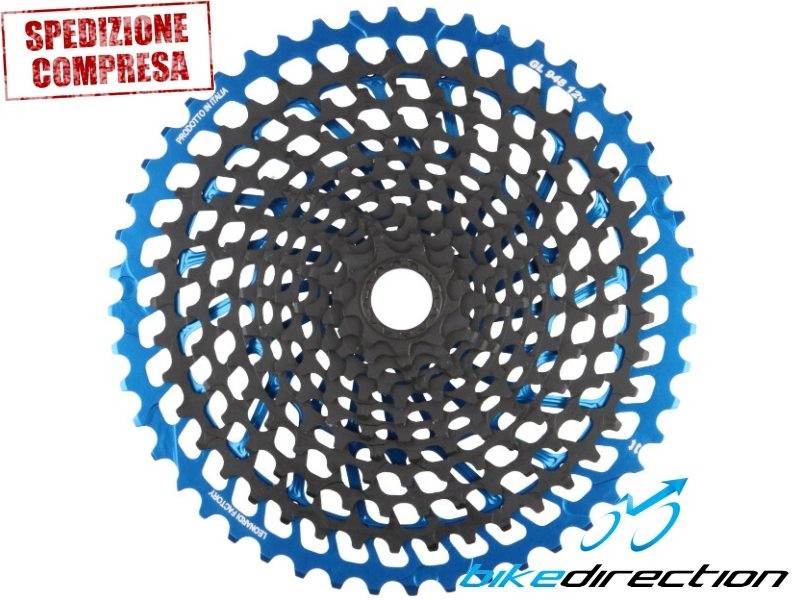 LEONARDI-NPU-BLU-cassetta-pignoni-XD-SRAM-SHIMANO-12V-948-Bike-Direction