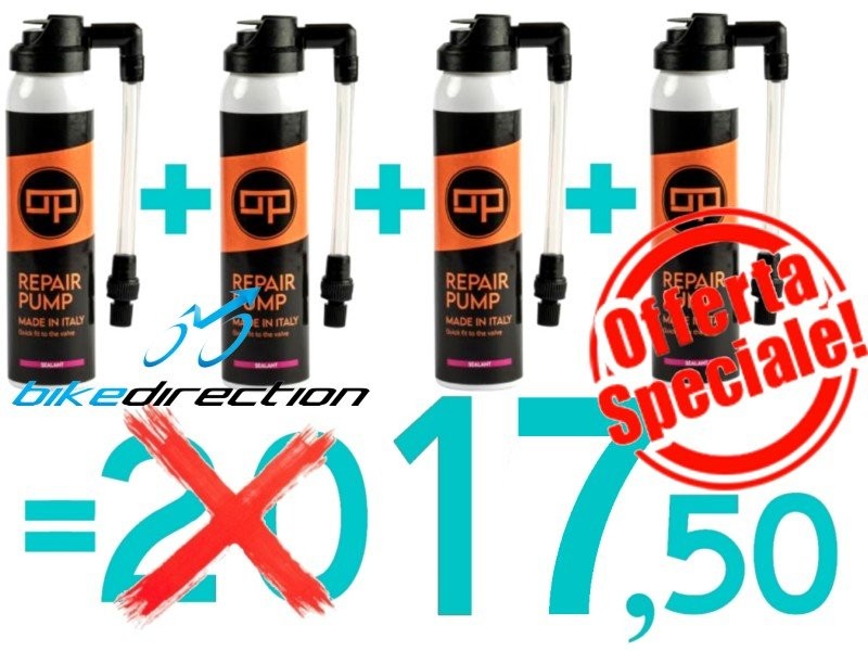 OFFERTA-FAST-GONFIA-E-RIPARA-Effetto-Mariposa-Espresso-schiuma-mtb-Bike-Direction
