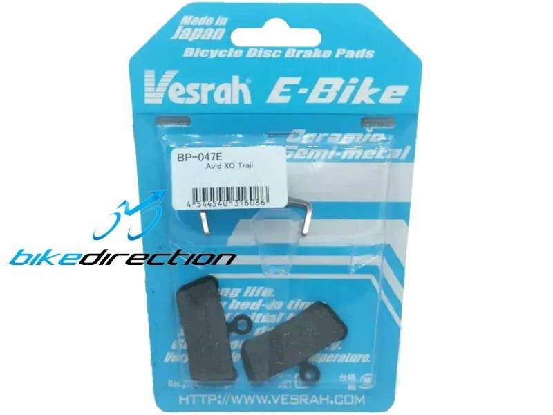 pastiglie-freno-ebike-vesrah-avid-sram-X0-TRAIL-guide-ultimate-Bike-Direction