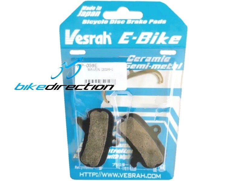 pastiglie-sram-MAVEN-vesrah-semimetalliche-E-Bike-ricambio-Bike-Direction
