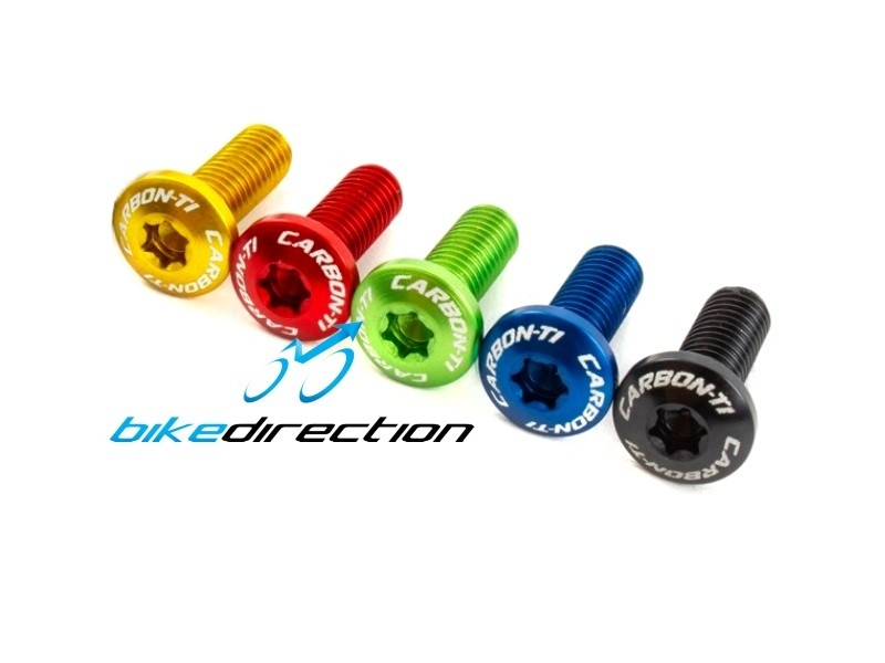 Carbon-ti-ergal-screw-m5x14-bottle-cage-large-head-colour-m5x10-Bike-Direction