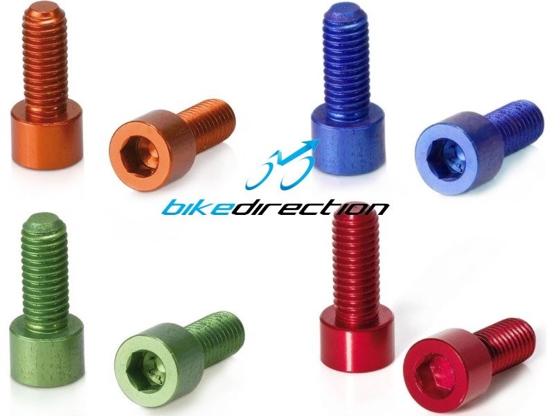 viti-portaborraccia-colorate-5x12-leggere-bici-screws-coppia-Bike-Direction