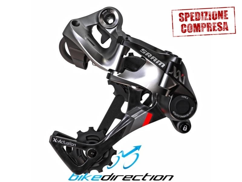 Cambio 11V SRAM XX1 X Horizon deragliatore posteriore