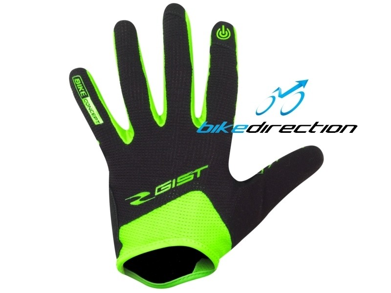KIT GUANTI BICI CICLO ACTIVE GIST CALZINI SKIN GIST ESTIVI COLORE VERDE