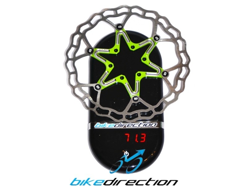 Disco semiflottante superleggero MTB Quaxar AXIM 160 spider