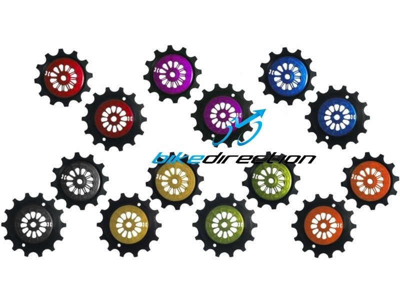 Pulegge SRAM GX Eagle 12v - Ricambio Deragliatore | Alluminio Nero - Foto 4