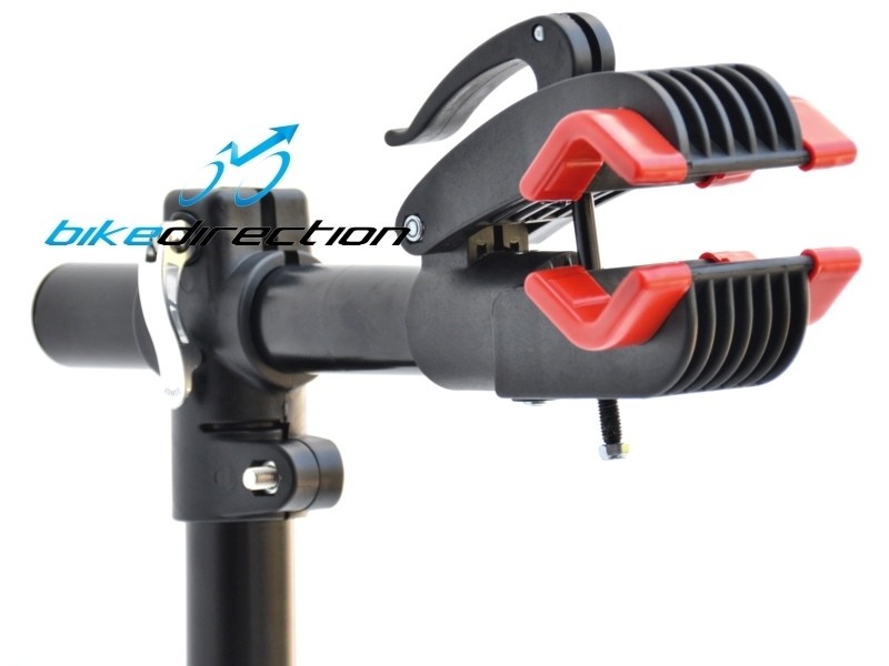 Supporto Reggi Ruota Per Bici - Pieghevole, Per Ruote 20-29 Pollici, Nero - Foto 7