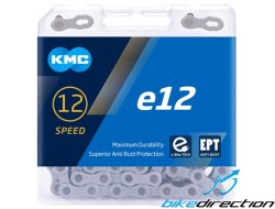 Catena KMC E12 Silver E-Bike 12V EPT 130 maglie