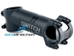 Attacco manubrio mtb Switch Drop inclinato negativo -17° lunghezze 50, 60, 70, 80, 90 e 100 mm. da 102 grammi!