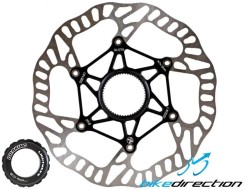Braking disco Lightwave Center Lock sp. 1,9 flottante 140, 160 con ghiera