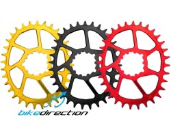 Monocorona doppie camme integrata Cruel Vo 30, 32, 34d colorata per SRAM BOOST