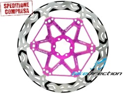 Quidrez disco flottante Q-Bled FlatWave 6 fori sp. 2,3 180, 203, 220 VIOLA