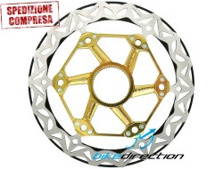 Quidrez disco Corsa flottante Q-Bled Blade FlatWave Center Lock sp. 1,9 160 e 140 Gold 