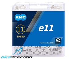 Catena KMC E11 Silver E-Bike 11V 122 maglie