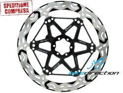 Quidrez disco flottante Q-Bled FlatWave 6 fori sp. 2,3 180, 203, 220 NERO