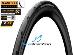 Continental Grand Prix 5000 S TR Vectran Tubeless Black/Black copertone corsa 700x25 - 700x28