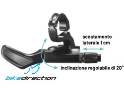 Manettino Switch regolabile per reggisella telescopico comando remoto