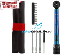 Chiave dinamometrica Effetto Mariposa Giustaforza 1-15 Pro Evo Deluxe testa cricchetto con inserti