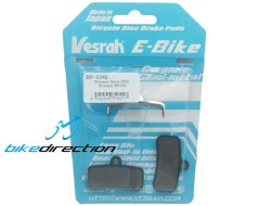 Pastiglie Vesrah mescola E-Bike Shimano 4 pistoni Deore, SLX, XT, XTR, Saint, TRP - BP-034E