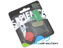 Pastiglie freno disco Sapience organiche resina per Shimano SLX, XT, XTR