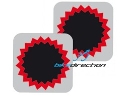 Toppe tonde 32mm riparazione copertone kit 2 pz.