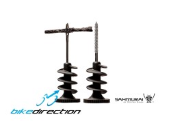 Kit Sahmurai Sword 2.0 riparazione forature copertoni tubeless e tubeless ready integrato manubrio