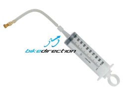 Iniettore Injector siringa graduata per inserimento lattice sigillante antiforatura