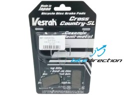 Pastiglie Vesrah Cross-Country SL Superlight Avid Elixir CR, R, 9, 7, 5, 3, XX, X0, X9, X7, SRAM Level TL, T, Trickstuff Piccola - BP-035XCSL