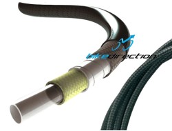 Tubo universale per freni a disco bici ExtremePower treccia metallica kevlar nero