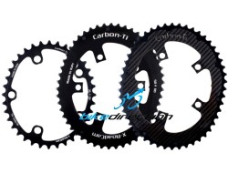 Corone X-CarboCam e X-RoadCam Carbon-Ti 50 e 36x110 asimmetriche 5 bracci compact