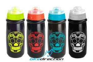 borraccia-colorata-nera-rossa-giallo-azzurro-Skull-Gist-teschio-Bike-Direction