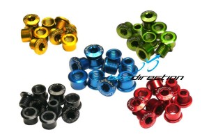 Carbon-Ti-X-Fix-Road-bussole-corone-corsa-strada-nere-rosse-oro-gold-verdi-blu-Bike-Direction