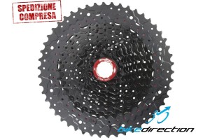 cassetta-mz91-pignoni-10-50-12V-nera-black-sram-corpetto-xd-Bike-Direction