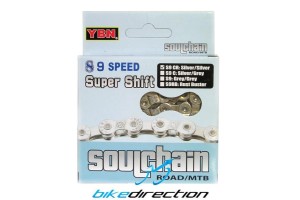 Catena-Yaban-9V-Super-Shift-bici-Strada-MTB-Bike-Direction