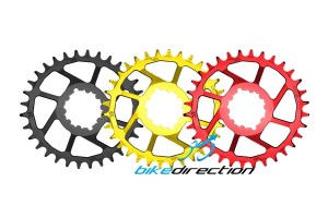 corone-rotonde-rosso-nera-gold-SRAM-EAGLE-boost-direct-mount-CRUEL-Bike-Direction