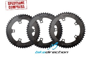 Corone-X-CarboRing-CARBON-TI-50-compact-52-53-bcd110-5-bracci-arms-Bike-Direction