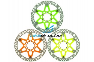 dischi-CORSA-ESTREMA-verde-giallo-arancione-FLUO-rotors-180-Shimano-Formula-Bike-Direction