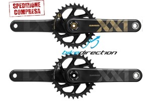 Guarnitura-SRAM-eagle-XX1-DUB-nero-GOLD-mtb-Bike-Direction