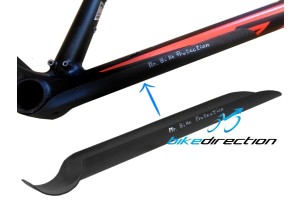 Protezione Per Guarnitura Bici Da Strada In Alluminio – Leggera, Per Pignoni 50T-60T, 130BCD, Colore Nero
