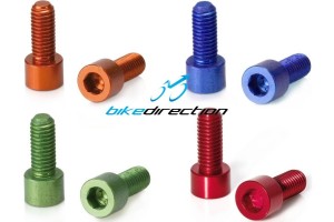 viti-portaborraccia-colorate-5x12-leggere-bici-screws-coppia-Bike-Direction