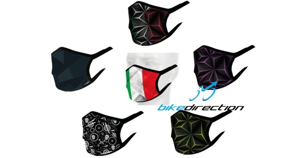 Kenner Mask Mascherina Viso In Cotone USA Riutilizzabile - Lavabile, Con Ferretto Naso Regolabile Maschera Antigas Ww2 - Foto 4